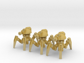 6mm - Anti Infantry Spider Bot in Tan Fine Detail Plastic