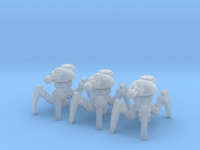 6mm - Anti Infantry Spider Bot in Clear Ultra Fine Detail Plastic