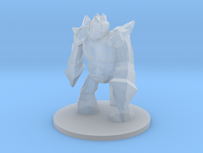 Elemental - Ice Lord in Clear Ultra Fine Detail Plastic