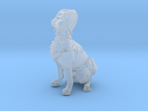 Anthropomorphic female light armor dog taur 1(HSD  in Clear Ultra Fine Detail Plastic