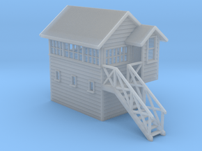 NZR Signal Box 1:76 (OO Scale) in Clear Ultra Fine Detail Plastic