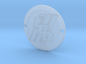 EC3 Custom Sideplate  in Clear Ultra Fine Detail Plastic