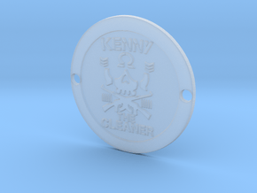 Kenny Omega Custom Sideplate in Clear Ultra Fine Detail Plastic