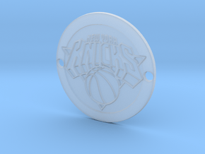 New York Knicks Custom Sideplate 1 in Clear Ultra Fine Detail Plastic