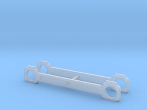 OO Scale NWR #2 Side Rods in Clear Ultra Fine Detail Plastic