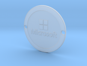 Microsoft Custom Sideplate in Clear Ultra Fine Detail Plastic