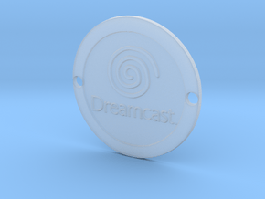 Sega Dreamcast Custom Sideplate  in Clear Ultra Fine Detail Plastic