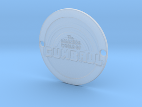 The Amazing World of Gumball Custom Sideplate 1 in Clear Ultra Fine Detail Plastic