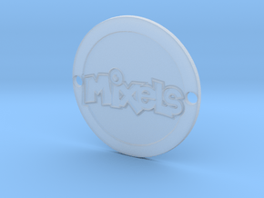Mixels Sideplate  in Clear Ultra Fine Detail Plastic