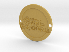 Over the Garden Wall Sideplate 1 in Tan Fine Detail Plastic