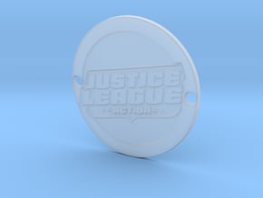 Justice League Action Sideplate in Clear Ultra Fine Detail Plastic
