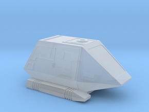 1:72 Type 15 Shuttle Pod in Clear Ultra Fine Detail Plastic