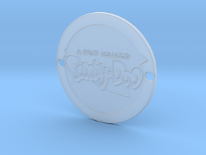 A Pup Named Scooby-Doo Sideplate 1 in Clear Ultra Fine Detail Plastic