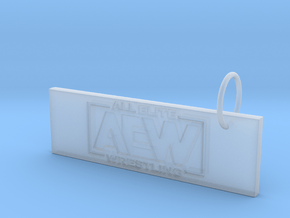 AEW Pendant 2 in Clear Ultra Fine Detail Plastic