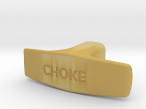 Choke Lever Knob in Tan Fine Detail Plastic