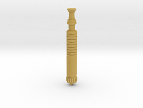 Light Saber Keychain in Tan Fine Detail Plastic