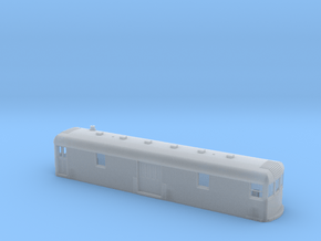 Illinois Traction/ITRR converted Freight Trailer in Clear Ultra Fine Detail Plastic
