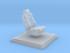 pilots-chair in Clear Ultra Fine Detail Plastic