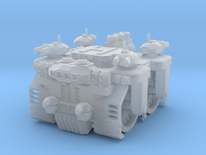 6mm - Mobile Battle Fortress in Clear Ultra Fine Detail Plastic