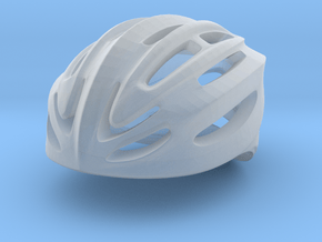 1:12 Bicycle Helmet in Clear Ultra Fine Detail Plastic