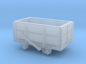 009 WHR / NWNGR 2 Plank Open Wagon 4mm in Clear Ultra Fine Detail Plastic