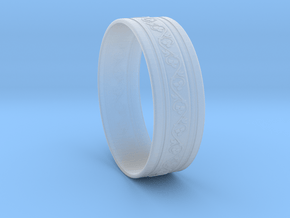 Wedding Gold Ring KTWR03 by KTkaRAJ in Clear Ultra Fine Detail Plastic: 9 / 59