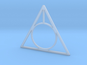 Death Hallows in Clear Ultra Fine Detail Plastic