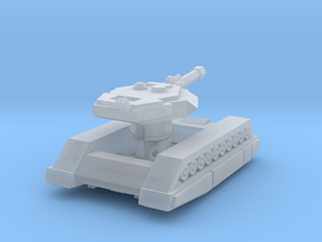Erets Mk2 Battle Tank in Clear Ultra Fine Detail Plastic