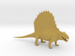 Dimetrodon 1/25 Scale Model in Tan Fine Detail Plastic