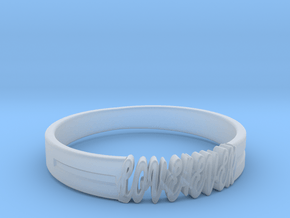 Love Forever Ring 3D Model STL KTkaRAJ in Clear Ultra Fine Detail Plastic