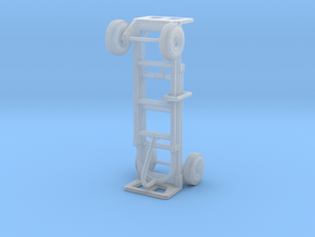 1:18 Scale 2-Wheel Dolly/Hand Truck (2-Pack) in Clear Ultra Fine Detail Plastic