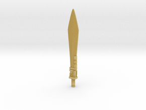 6mm Energo Sword for Upsized KO PotP Grimlock in Tan Fine Detail Plastic