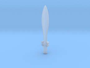 6mm Energo Sword for Upsized KO PotP Slag in Clear Ultra Fine Detail Plastic