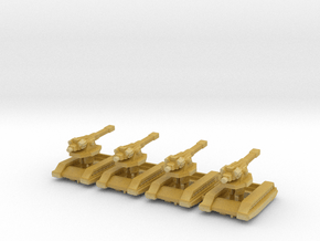 WS Self Propelled Artillery v2 x4 in Tan Fine Detail Plastic
