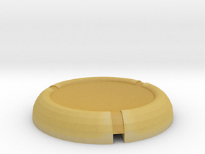 Kanoka Disc in Tan Fine Detail Plastic
