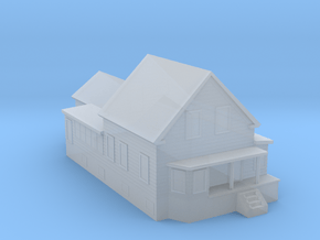 House 3D Print V2 in Clear Ultra Fine Detail Plastic