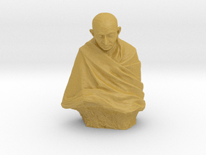 Gandhi by Claire Sheridan in Tan Fine Detail Plastic