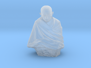Gandhi by Claire Sheridan in Clear Ultra Fine Detail Plastic