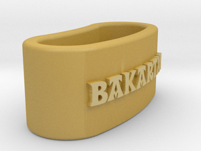 BAKARTXO napkin ring with daisy in Tan Fine Detail Plastic