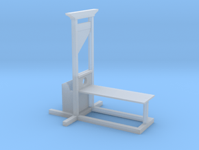 Guillotine in Clear Ultra Fine Detail Plastic