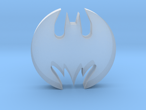Batmobile Hubcap 1:1 Scale in Clear Ultra Fine Detail Plastic