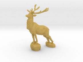 Noble deer in Tan Fine Detail Plastic