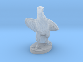 Eagle in Clear Ultra Fine Detail Plastic