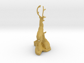 Deers in Tan Fine Detail Plastic