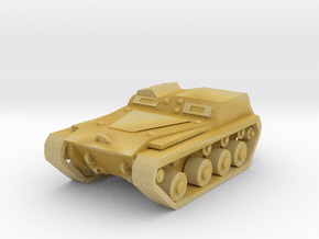 Armour Vehicle in Tan Fine Detail Plastic