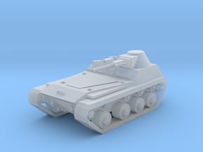 Tank T40  in Clear Ultra Fine Detail Plastic