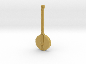 Printle Thing Banjo - 1/24 in Tan Fine Detail Plastic
