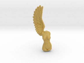 Sculpture angel in Tan Fine Detail Plastic
