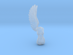 Sculpture angel in Clear Ultra Fine Detail Plastic