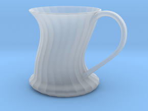 Mug in Clear Ultra Fine Detail Plastic